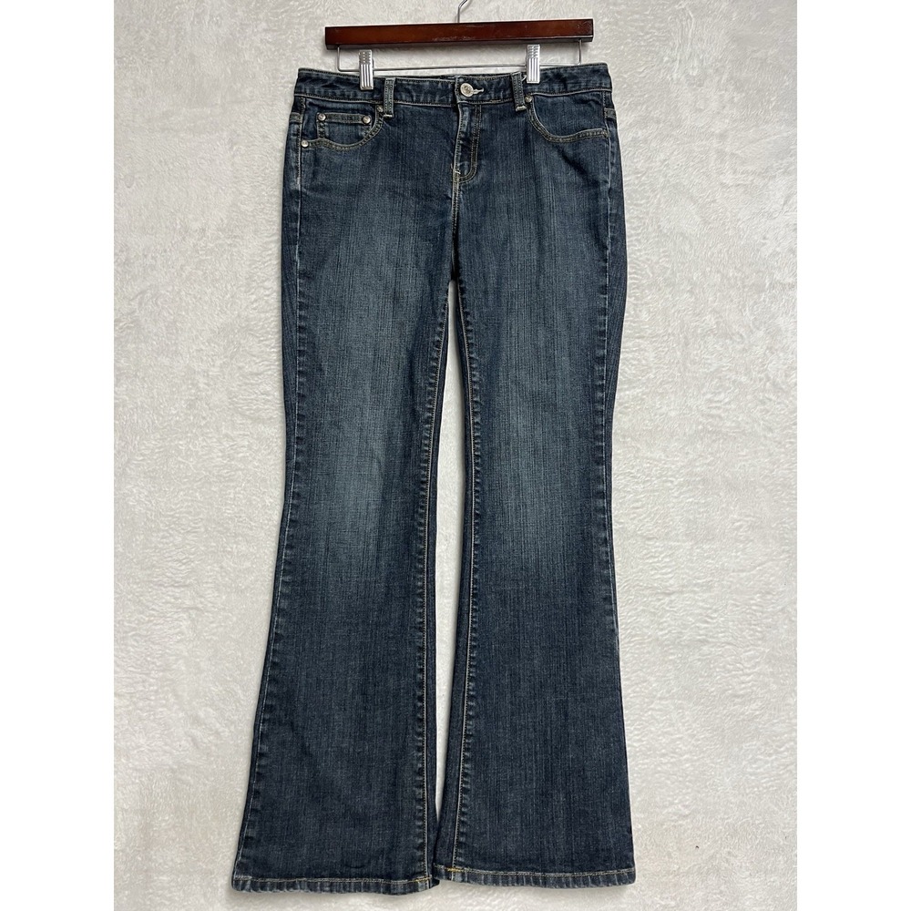 Banana‎ Republic Boot Cut Jeans Women's Size 6 Blue Stretch Denim 31x32